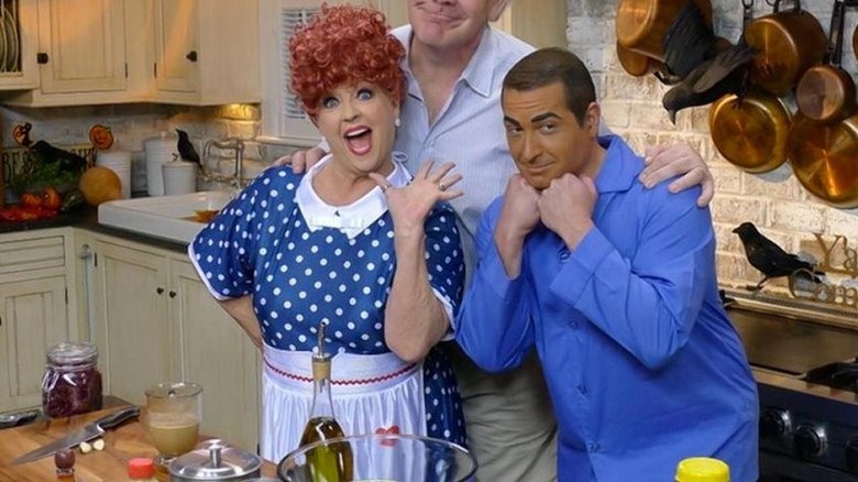 Paula and Bobby Deen in costumes