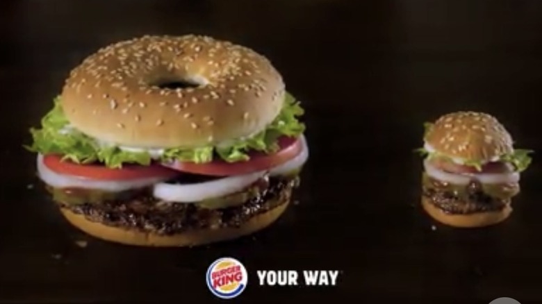 Burger King's Mini Slider and Whopper Donut