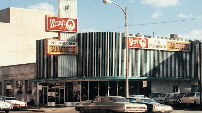 Exterior of the first Wendy's in Columbus, OH