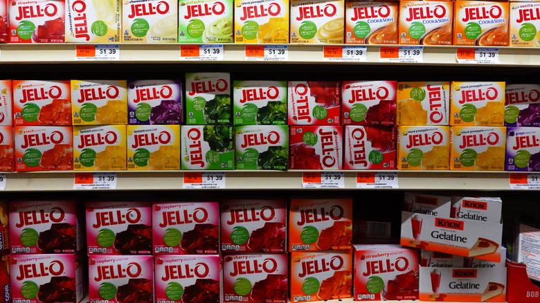 Jell-O in the store