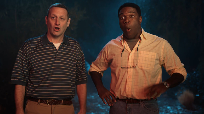 Tim Robinson and Sam Richardson starring in a Totino's Pizza Rolls commercial.