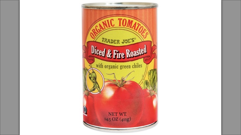 Trader Joe's fire roasted tomatoes