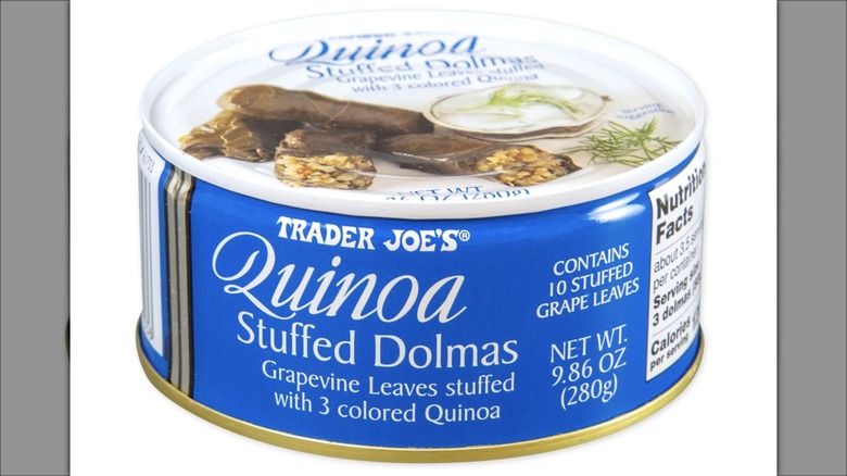 Trader Joe's quinoa stuffed dolmas