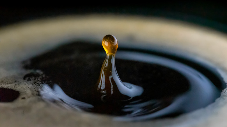 close up of coffee