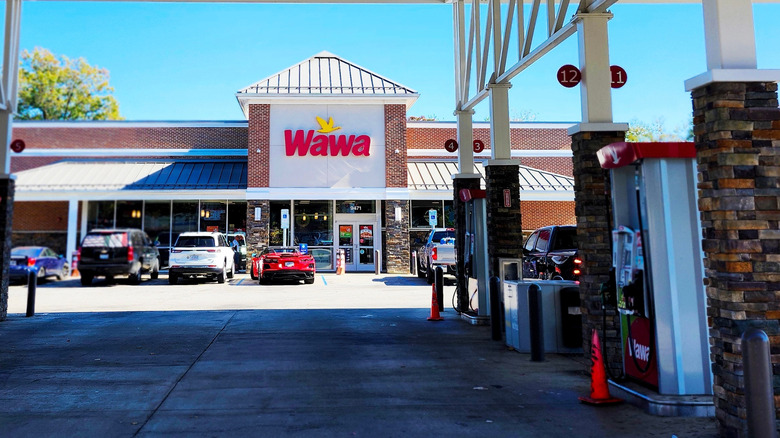 Exterior of a Wawa location in Virginia