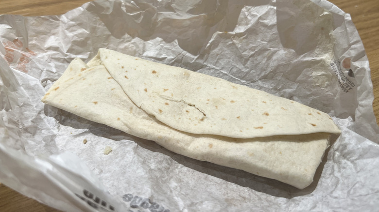 McDonald's Sausage Burrito