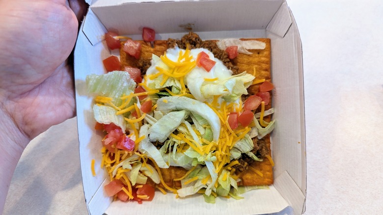 taco bell big cheeze it tostada