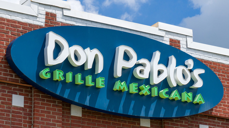 Don Pablo's exterior signage