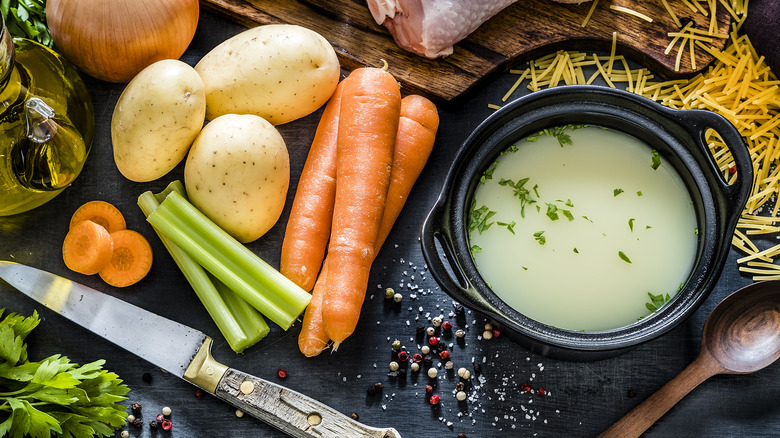 chicken stock ingredients