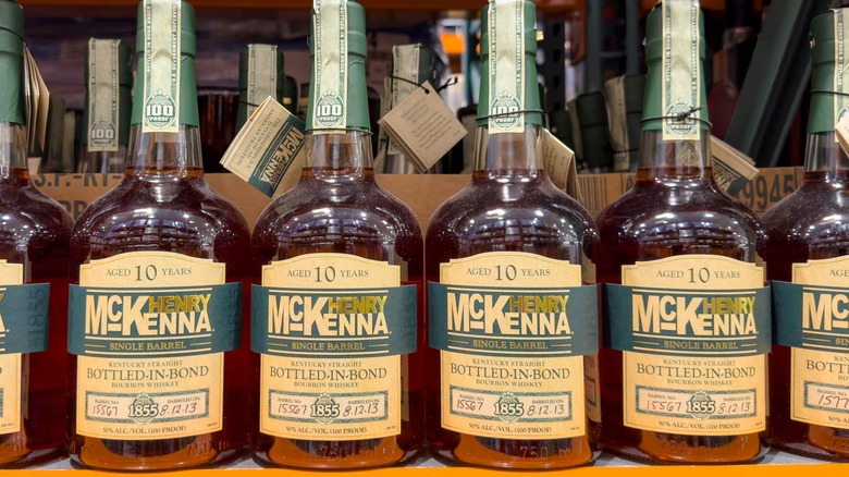 Henry McKenna bottled-in-bond whiskey