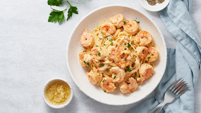 shrimp pasta