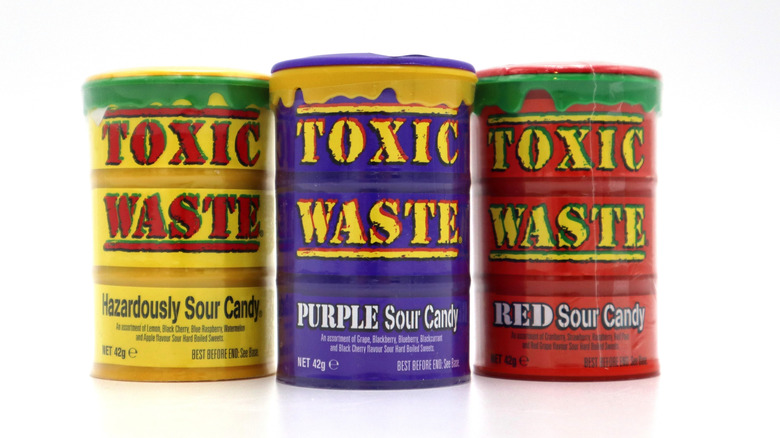 Toxic Waste candy drums