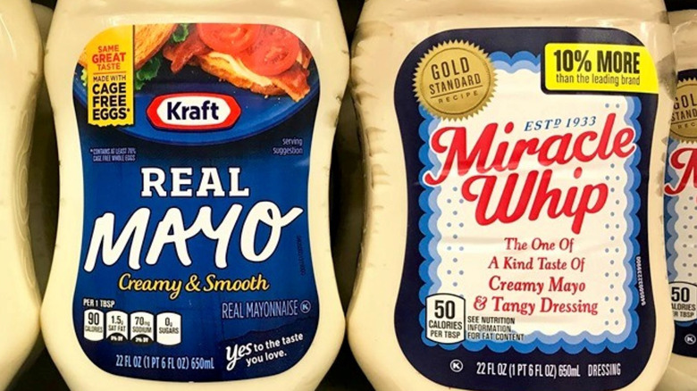 mayo, miracle whip