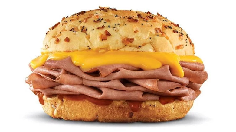 arby's beef and cheddar sandwich