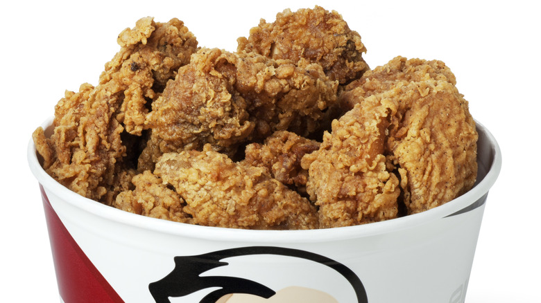 bucket of KFC chicken