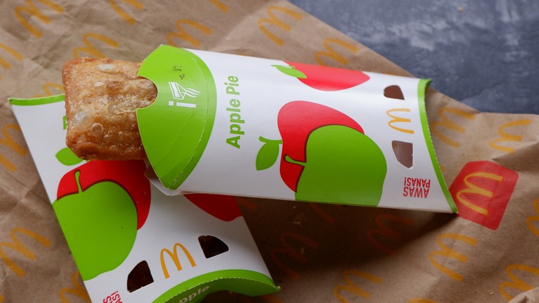 mcdonald's apple pie in sleeve