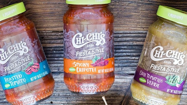 three jars of Chi-Chi's salsa