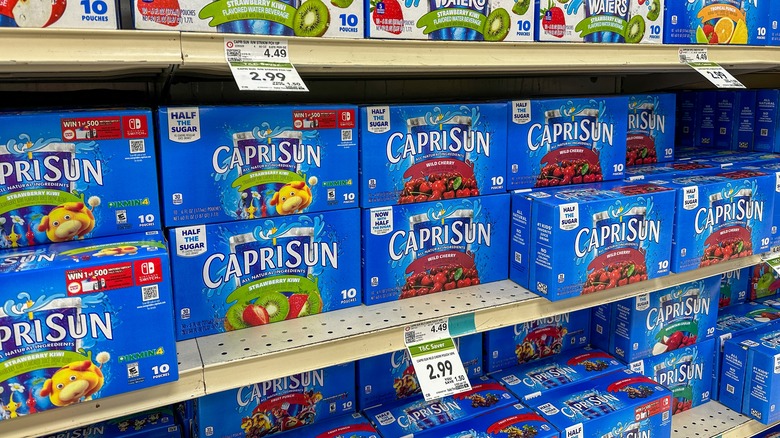 capri sun on store shelves