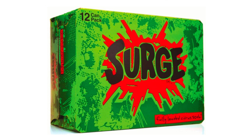 SURGE citrus soda case