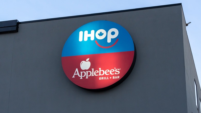 Signage for a Canadian IHOP-Applebee's hybrid