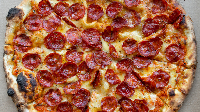 Pepperoni pizza