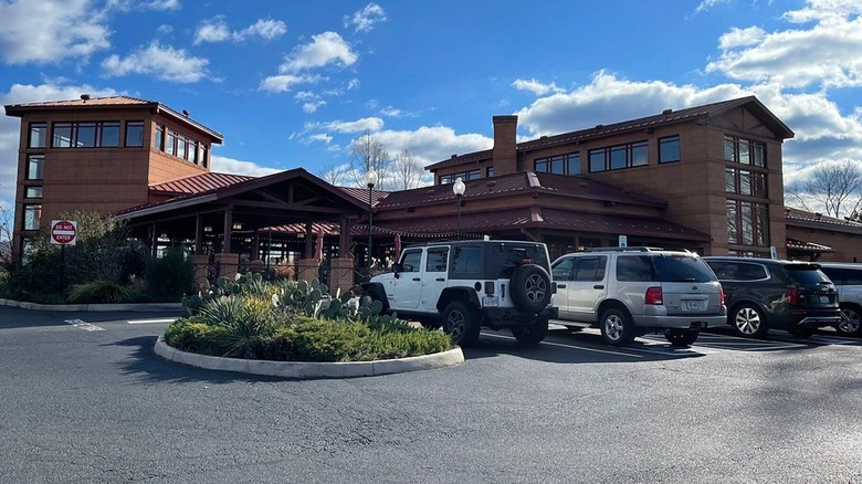 The exterior of the world's largest Arby's in Colonial Heights, Virginia