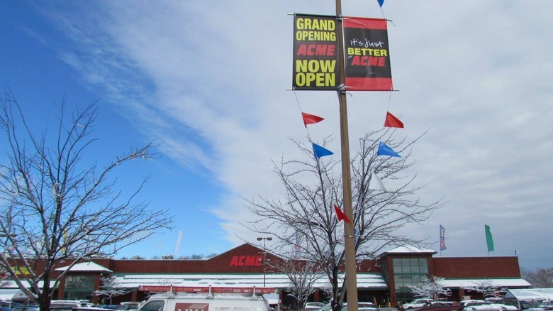 Acme Markets storefront and signage