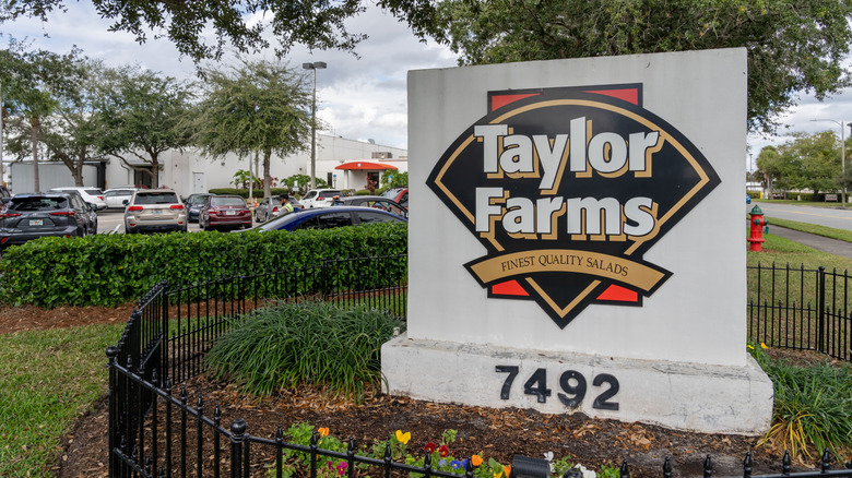 The outside of Taylor Farms Florida Inc.