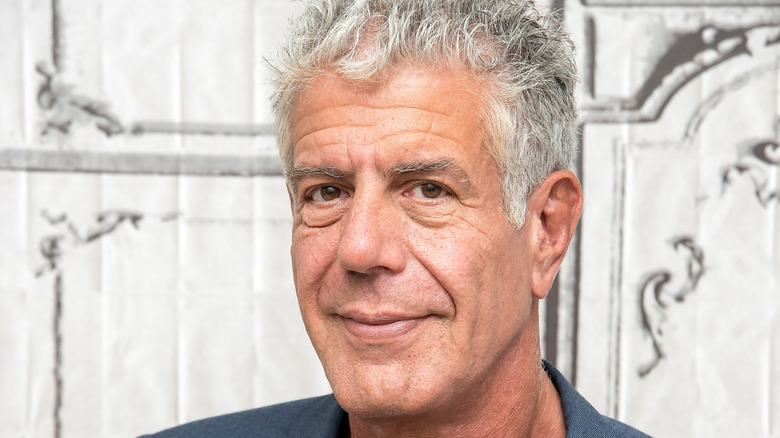 Anthony Bourdain at an event