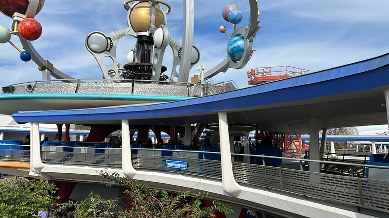 The PeopleMover ride in Magic Kingdom's Tomorrowland.