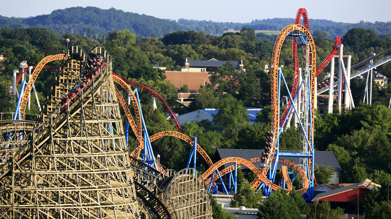 Rollercoasters at Hersheypark, PA