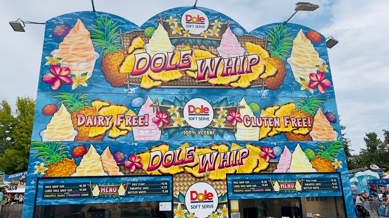 Dole Whip stand at California State Fair