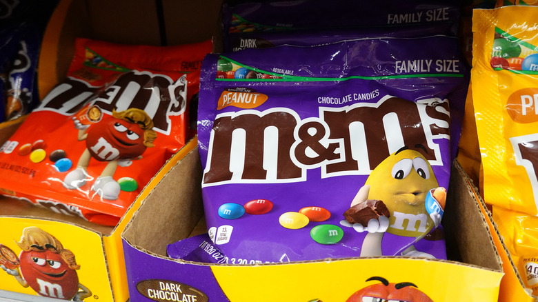 M&M's on store shelf