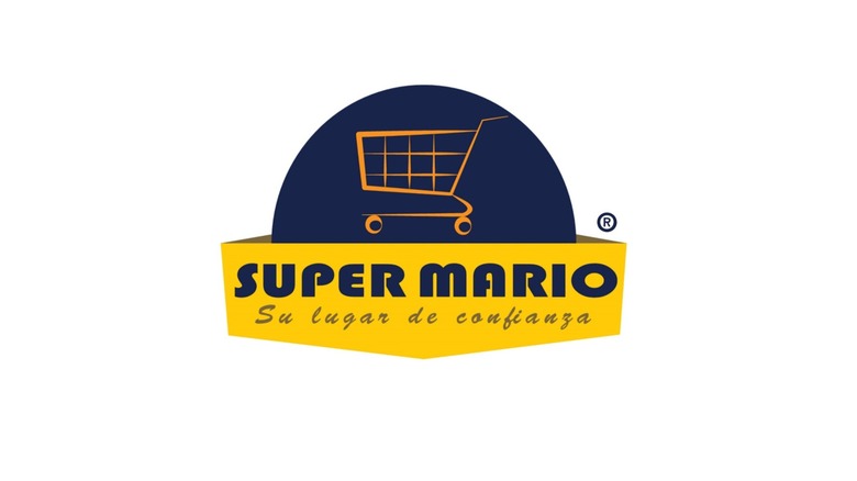 The logo for the Costa Rican grocery store known as Super Mario