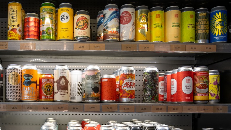 Tallboy cans dominate the craft beer industry.