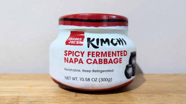 trader joe's kimchi package